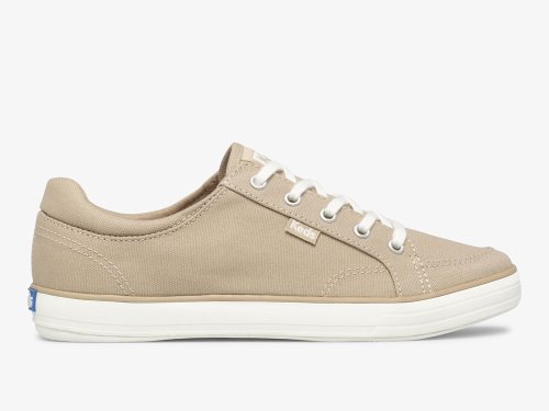 Keds Center II Canvas Snøresko Dame Brune | NO-81643