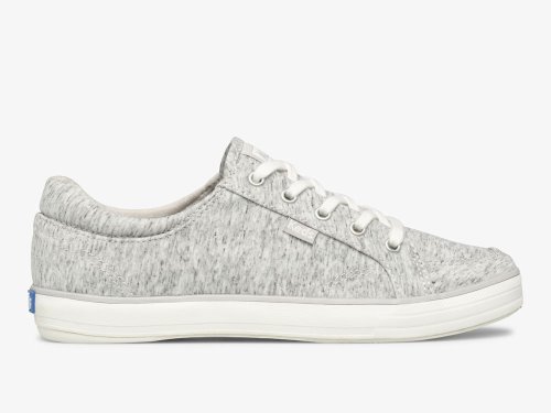 Keds Center ll Jersey Snøresko Dame Grå | NO-64346