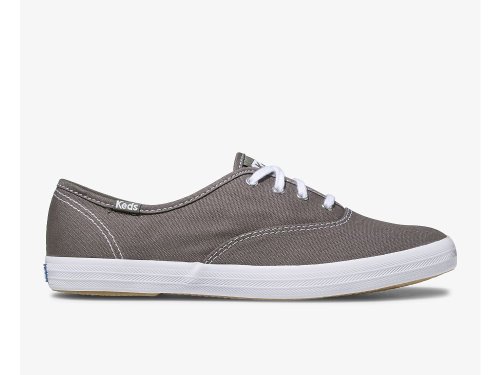 Keds Champion Original Snøresko Dame Grå | NO-90771