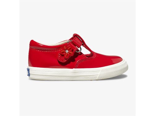 Keds Daphne Patent Sneaker SlipOnSneakers Jente Rød | NO-38753