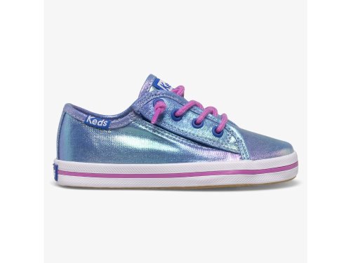 Keds Kickstart Seasonal Jr Joggesko Jente Blå Multicolor | NO-00161