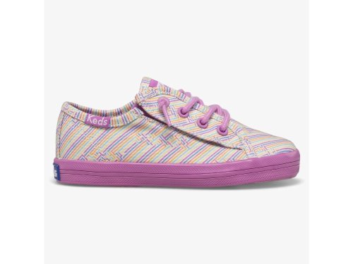 Keds Kickstart Seasonal Jr Joggesko Jente Multicolor Lilla | NO-09092