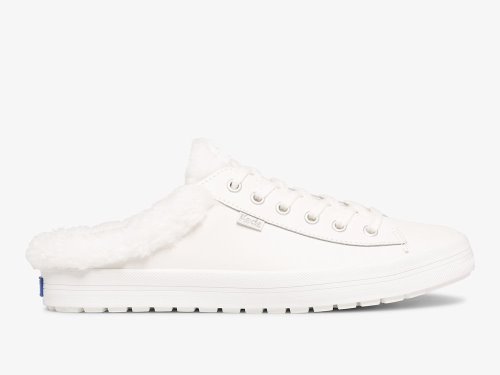 Keds Kickstart TRX Mule Lær Lær Sneakers Dame Hvite | NO-14430