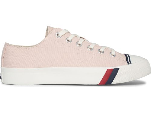 Keds Royal Lo Canvas Joggesko Herre Lyse Rosa | NO-15667