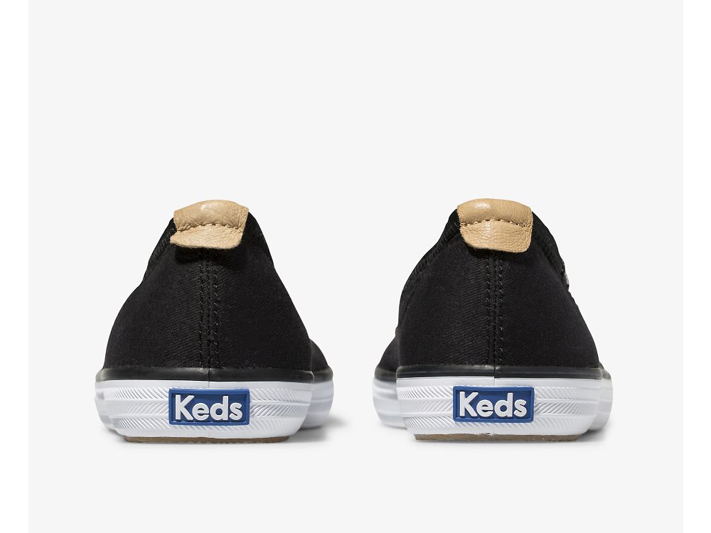 Keds Bryn SlipOnSneakers Dame Svarte | NO-68600