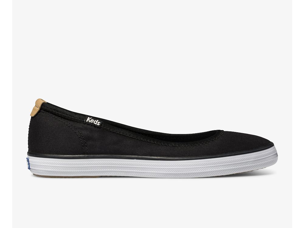 Keds Bryn SlipOnSneakers Dame Svarte | NO-68600