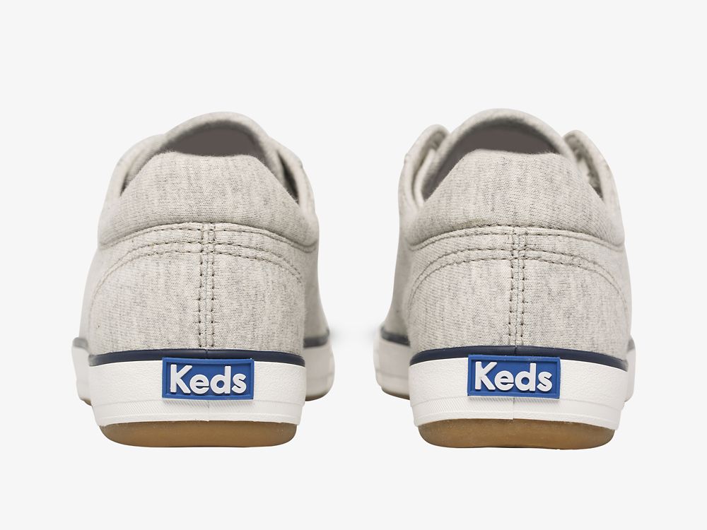 Keds Center ll Jersey Snøresko Dame Grå Blå | NO-59501