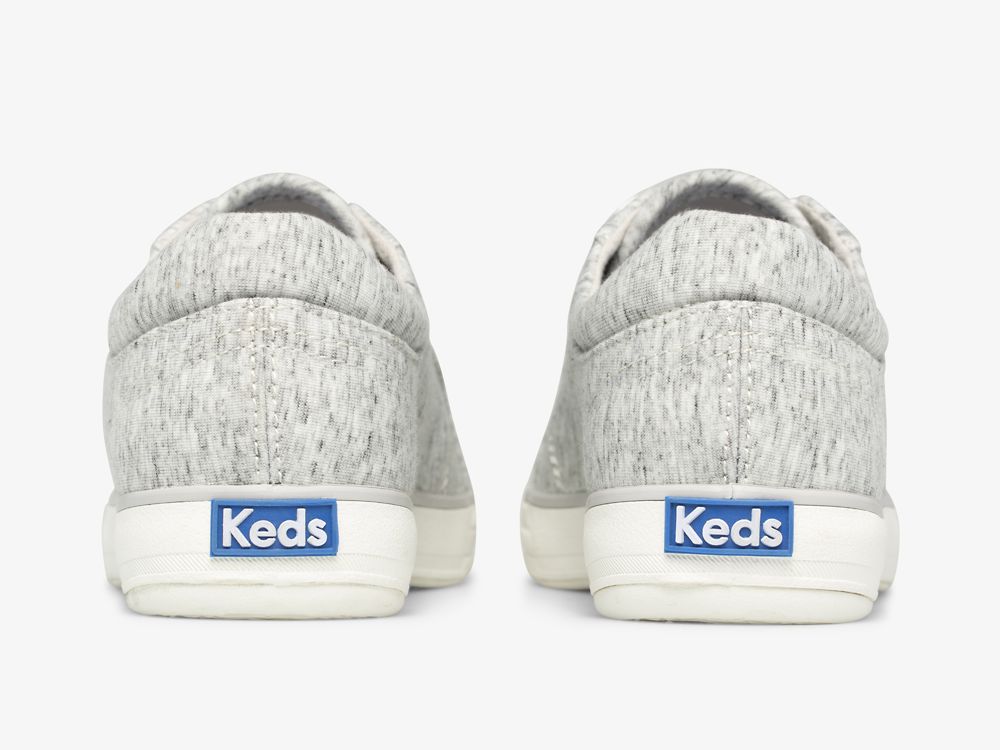 Keds Center ll Jersey Snøresko Dame Grå | NO-64346