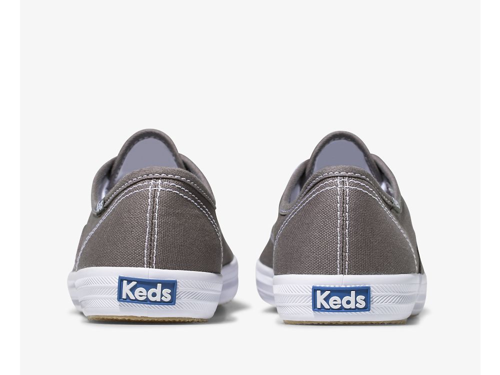 Keds Champion Original Snøresko Dame Grå | NO-90771