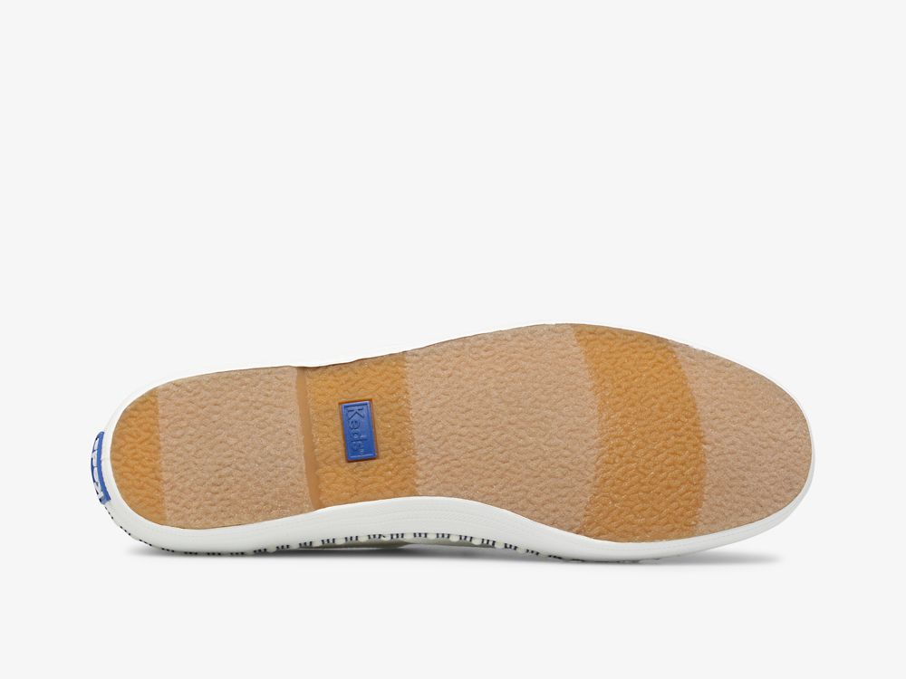 Keds Champion Wave Snøresko Dame Hvite | NO-17655