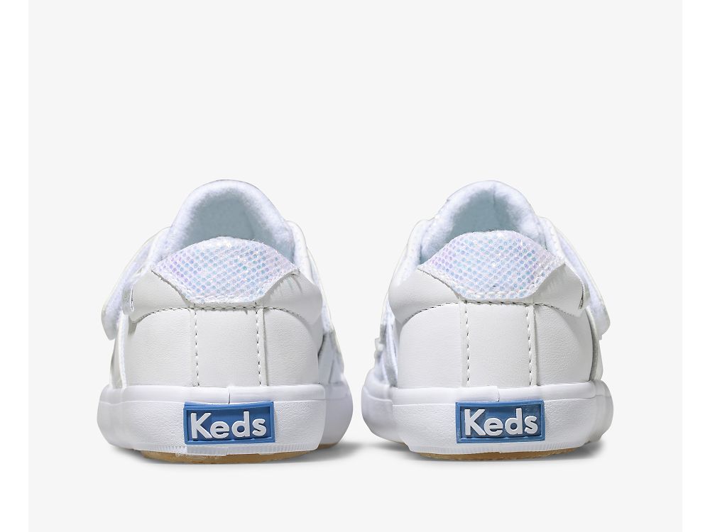 Keds Courtney HL SlipOnSneakers Jente Hvite | NO-46578