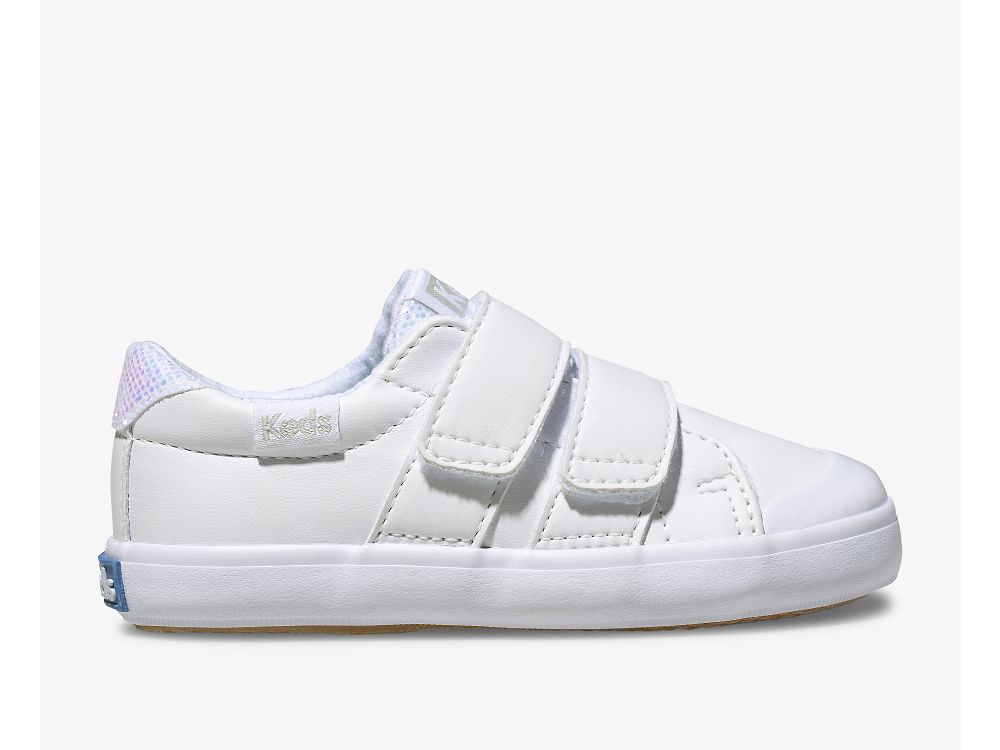 Keds Courtney HL SlipOnSneakers Jente Hvite | NO-46578