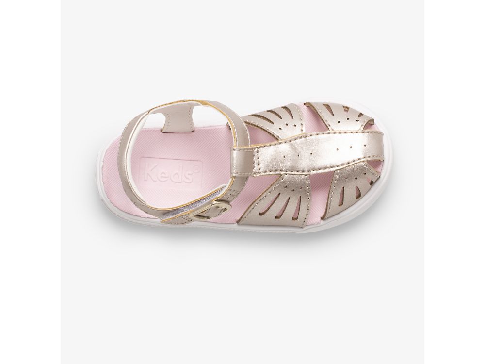 Keds Daphne Butterfly Sandaler Jente Rosa Gull | NO-78668