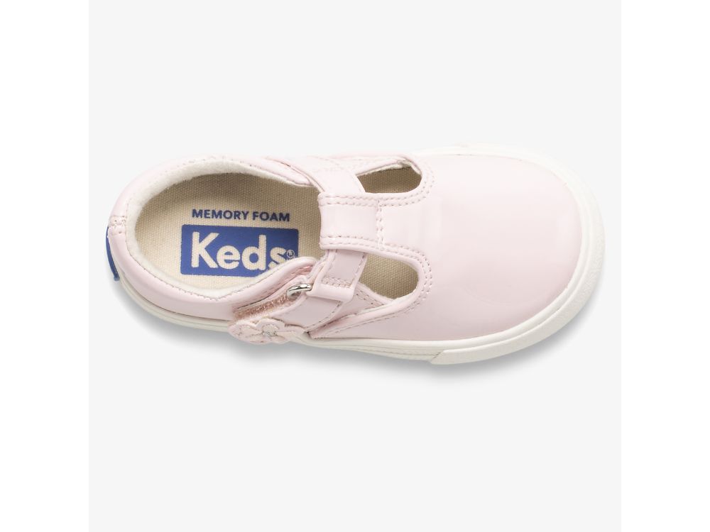 Keds Daphne Patent Sneaker SlipOnSneakers Jente Rosa | NO-77660