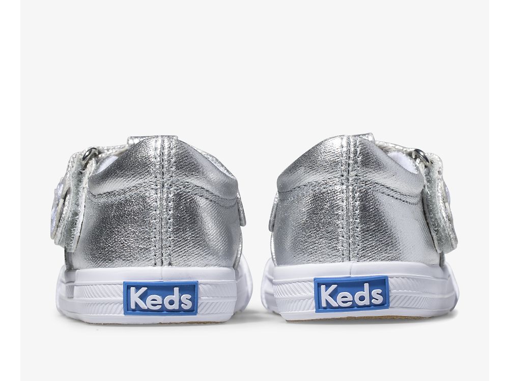 Keds Daphne SlipOnSneakers Jente Sølv | NO-13168