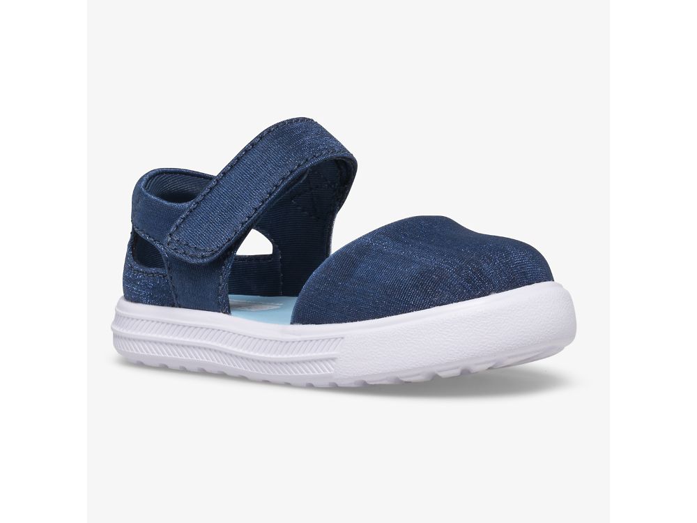 Keds Finlee Flex Sandal Sandaler Jente Marineblå | NO-14679