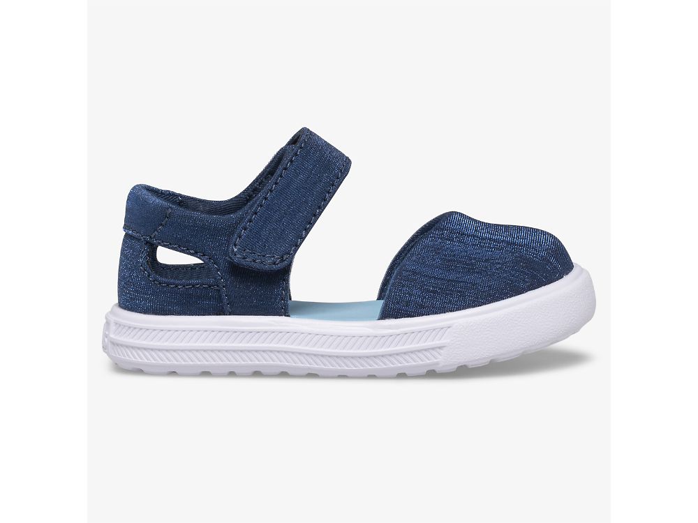 Keds Finlee Flex Sandal Sandaler Jente Marineblå | NO-14679