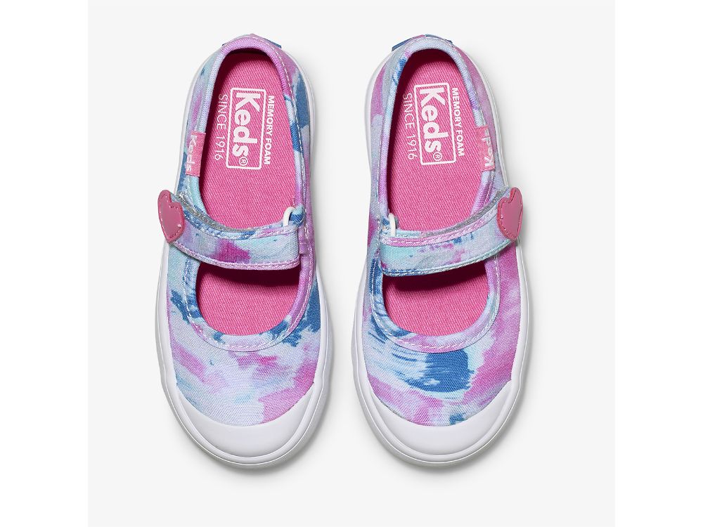 Keds Harper Mary Jane Sko Jente Blå Multicolor | NO-69989