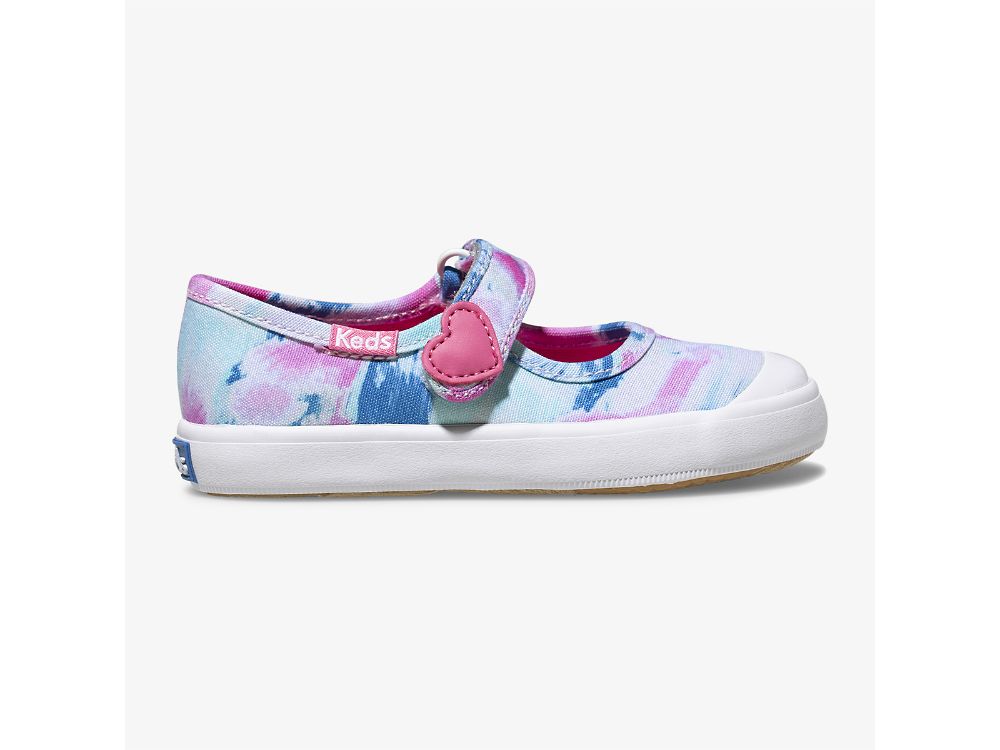 Keds Harper Mary Jane Sko Jente Blå Multicolor | NO-69989