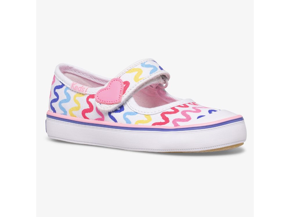 Keds Harper Mary Jane Sko Jente Hvite | NO-02441