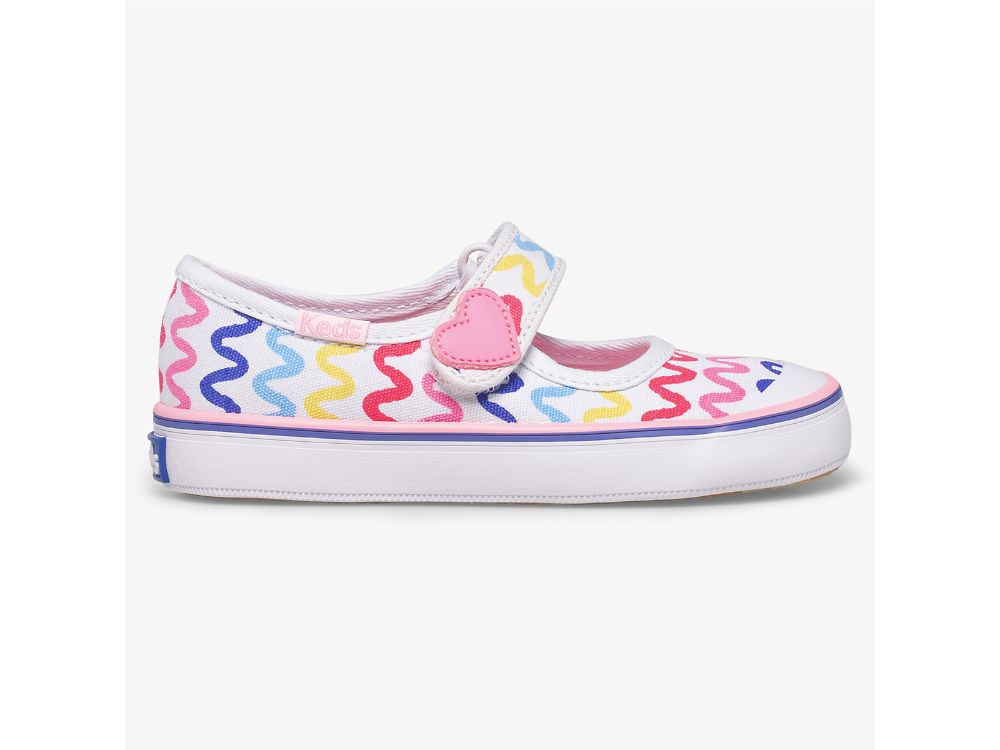 Keds Harper Mary Jane Sko Jente Hvite | NO-02441