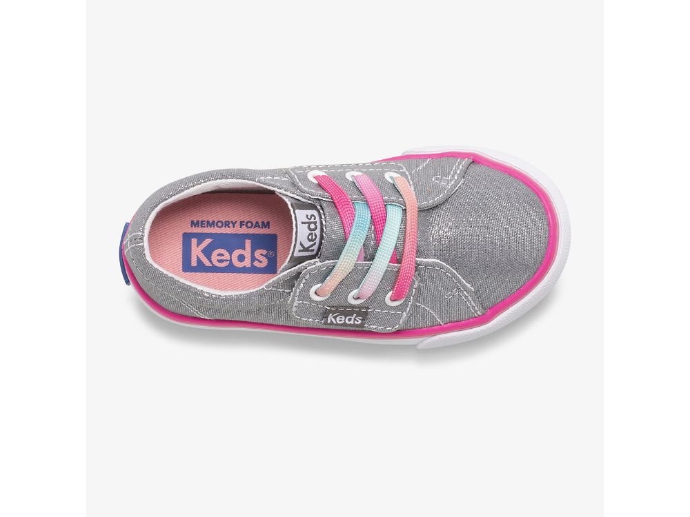 Keds Jump Kick Jr Joggesko Jente Grå Multicolor | NO-95456