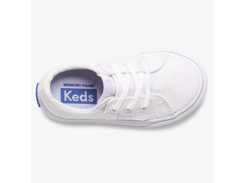 Keds Jump Kick Jr Joggesko Jente Hvite | NO-25374