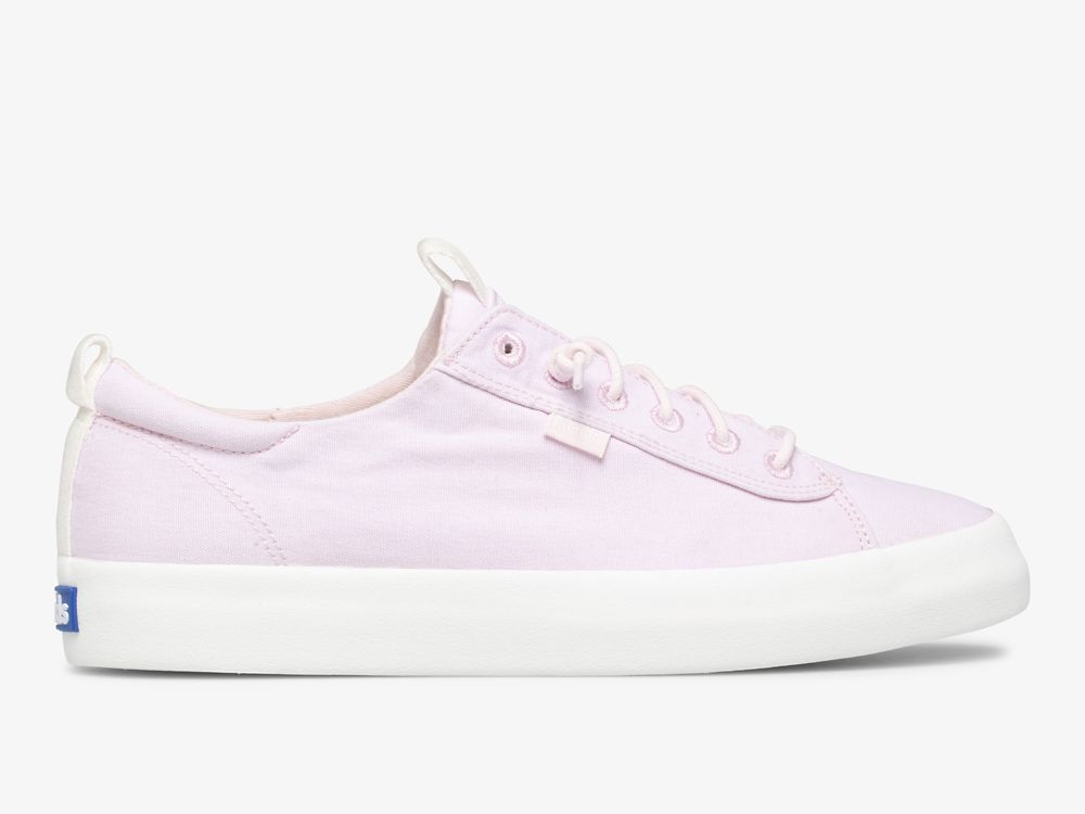 Keds Kickback Canvas SlipOnSneakers Dame Lyse Rosa | NO-01714