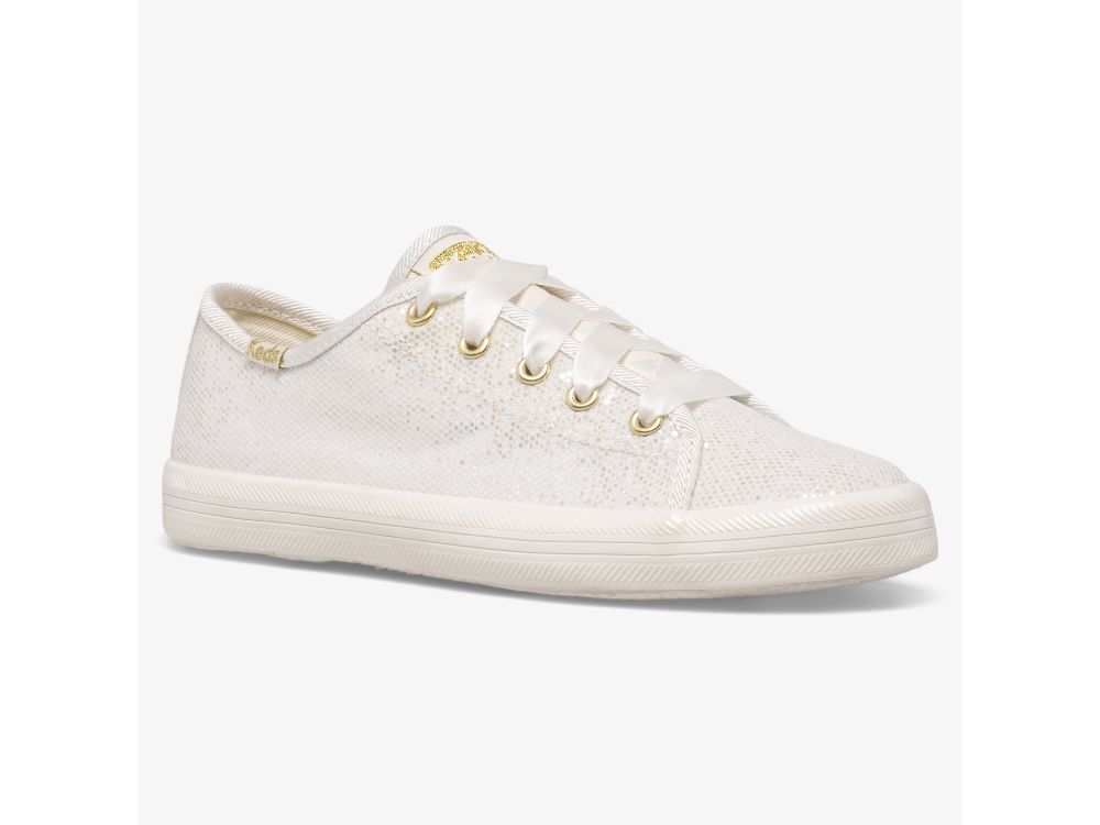 Keds Kickstart Celebrations Joggesko Jente Hvite | NO-99424