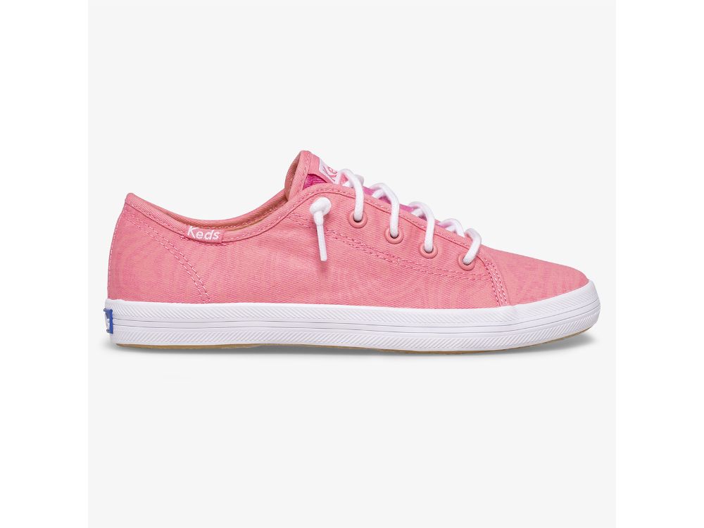 Keds Kickstart Glow In The Dark Joggesko Jente Rosa | NO-12613