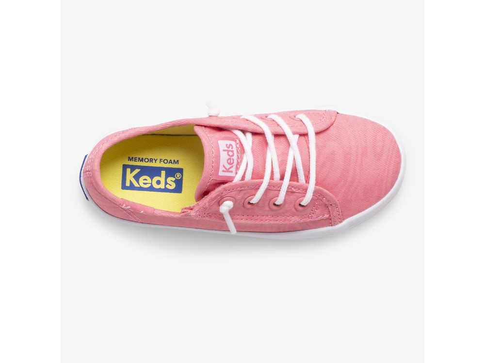 Keds Kickstart Glow In The Dark Jr Joggesko Jente Rosa | NO-11917