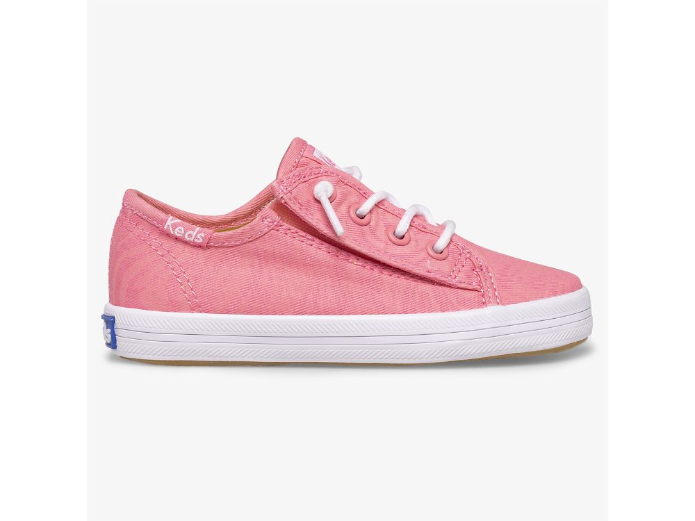 Keds Kickstart Glow In The Dark Jr Joggesko Jente Rosa | NO-11917