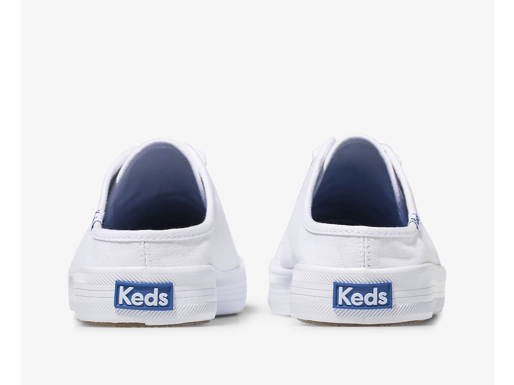 Keds Kickstart Mule Canvas Tennis Sko Dame Hvite | NO-33698