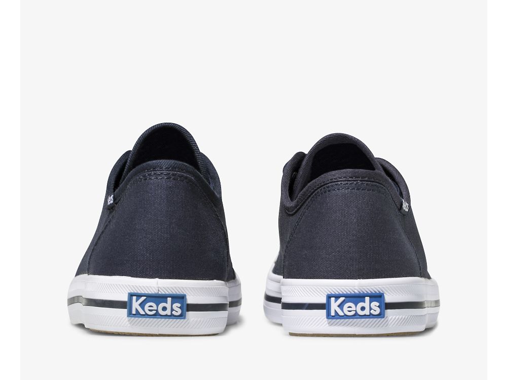 Keds Kickstart Tennis Sko Dame Marineblå | NO-76657