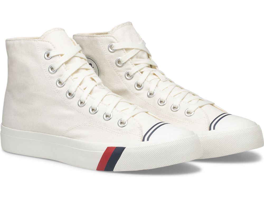 Keds Royal Hi Snøresko Dame Hvite | NO-60281