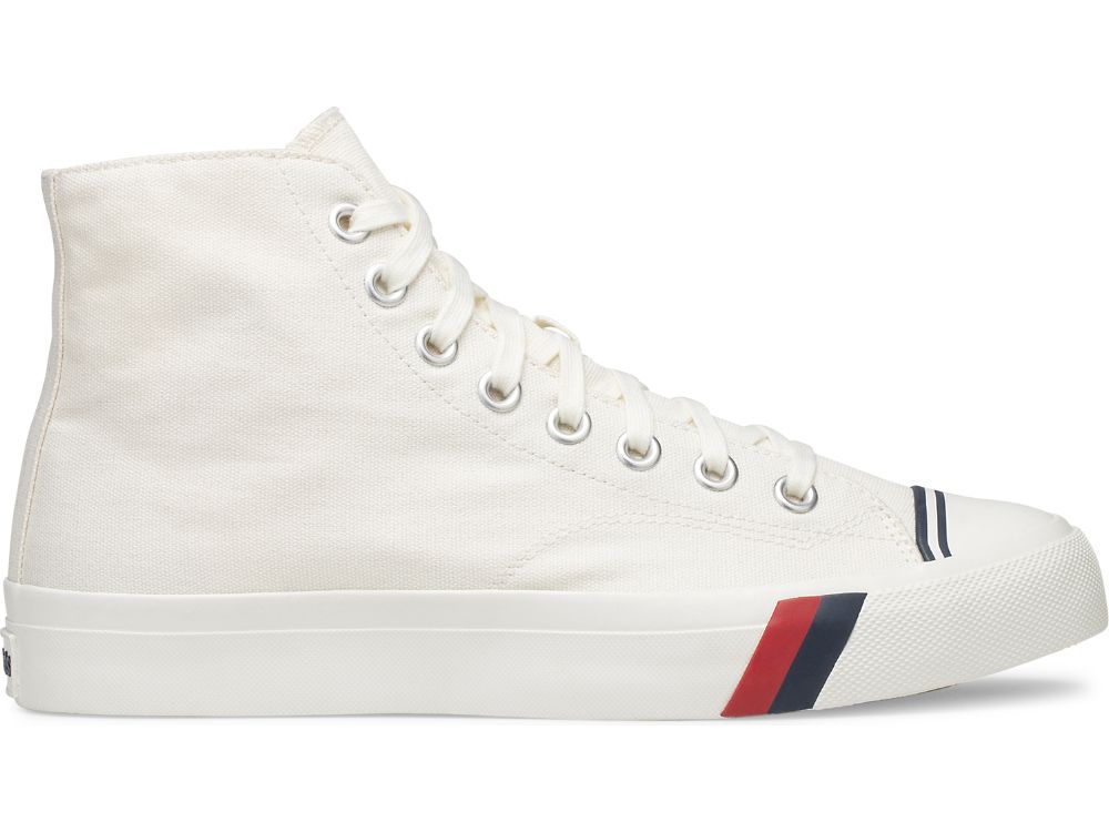 Keds Royal Hi Snøresko Dame Hvite | NO-60281