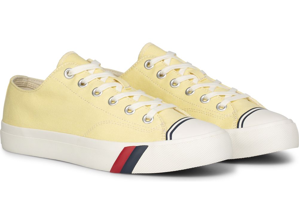 Keds Royal Lo Canvas Joggesko Herre Gul | NO-73930