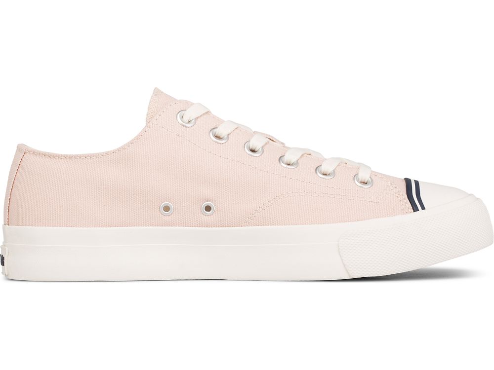 Keds Royal Lo Canvas Joggesko Herre Lyse Rosa | NO-15667