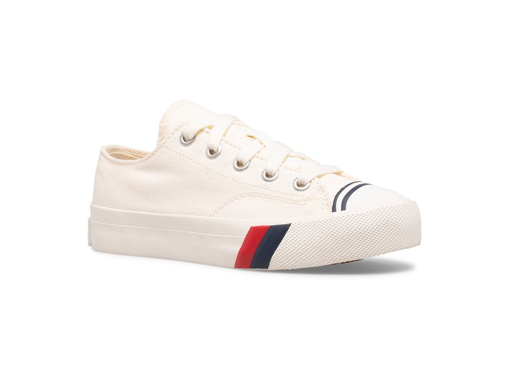 Keds Royal Lo Joggesko Gutt Hvite | NO-02137