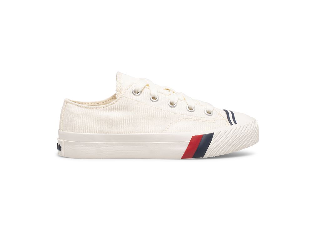 Keds Royal Lo Joggesko Gutt Hvite | NO-02137