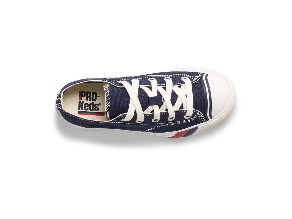 Keds Royal Lo Joggesko Gutt Marineblå | NO-87784