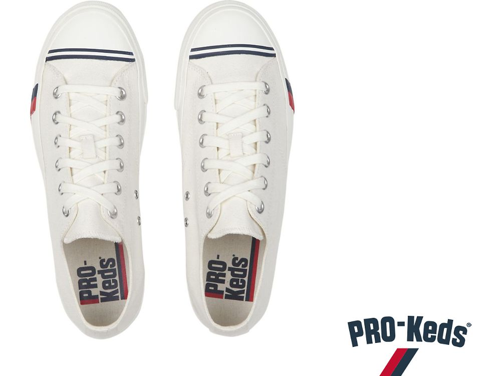 Keds Royal Lo Joggesko Herre Hvite | NO-84607