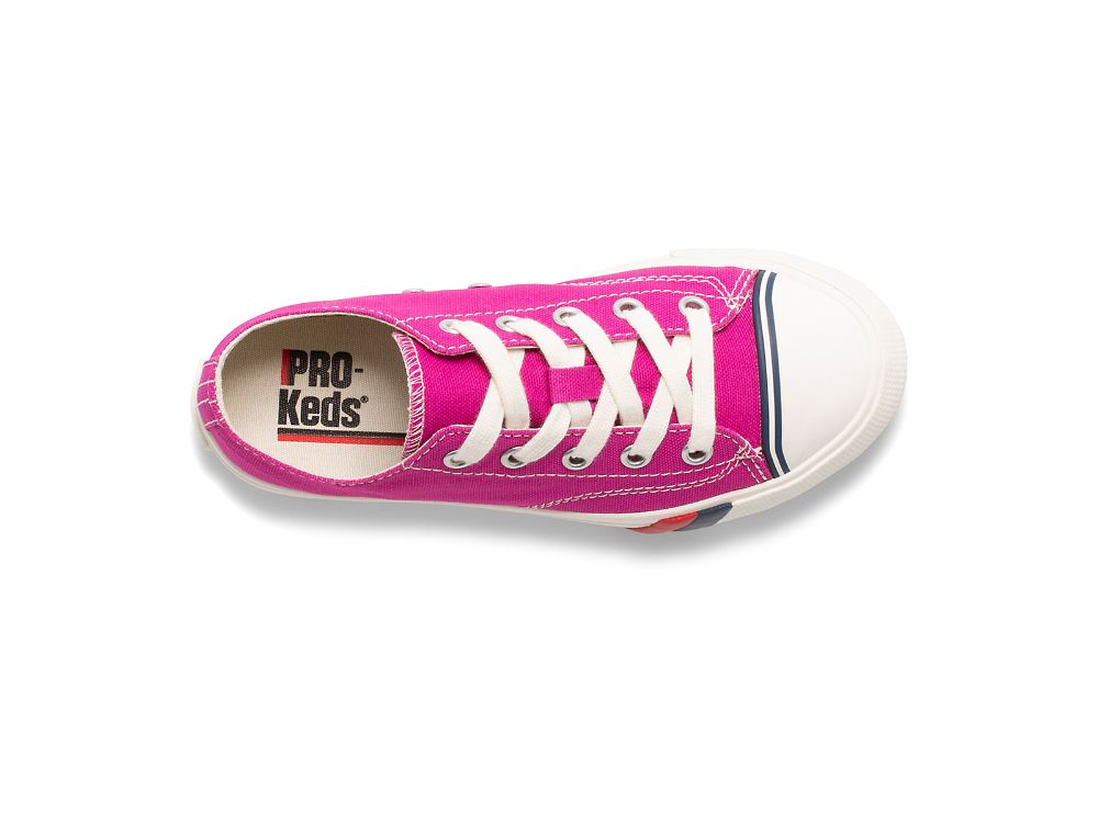 Keds Royal Lo Joggesko Jente Fuschia | NO-62940