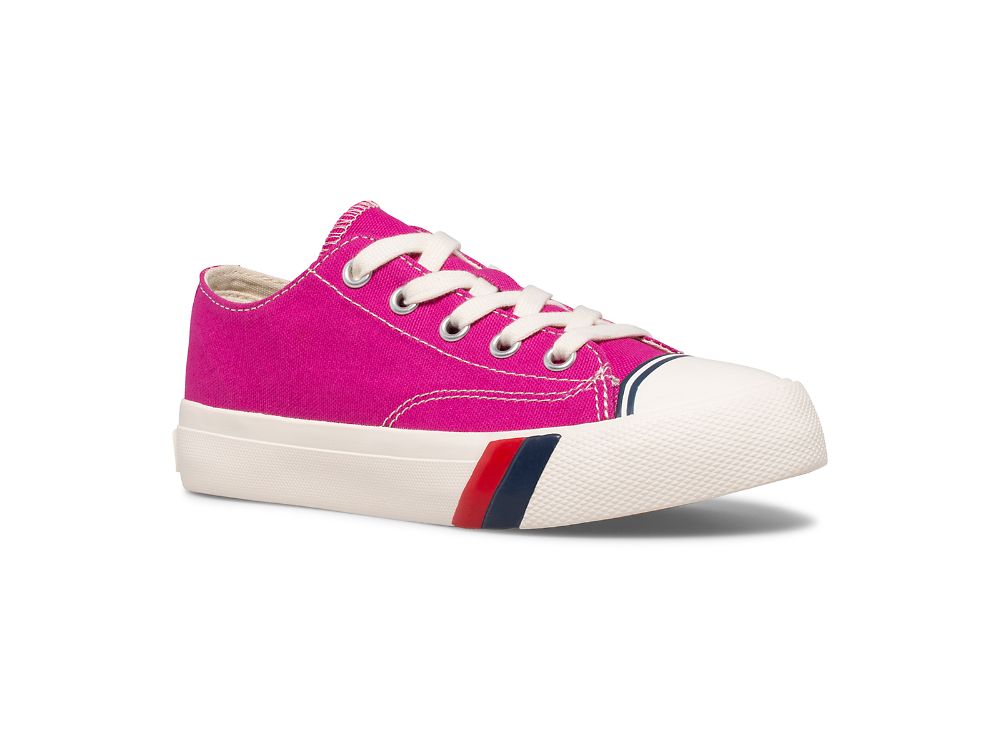 Keds Royal Lo Joggesko Jente Fuschia | NO-62940