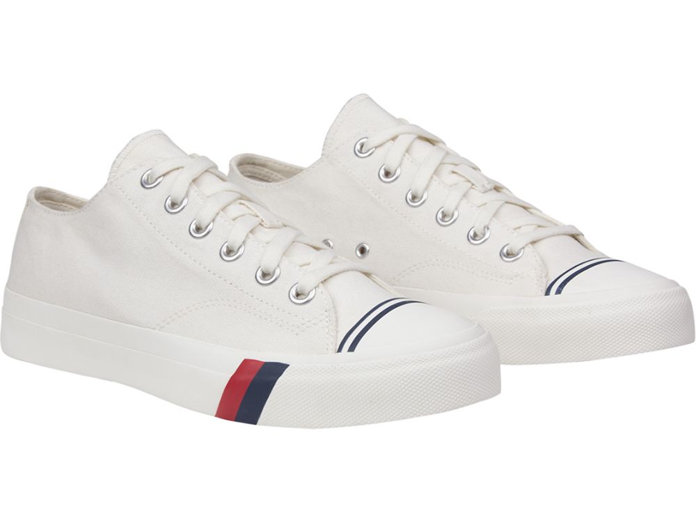 Keds Royal Lo Snøresko Dame Hvite | NO-43426