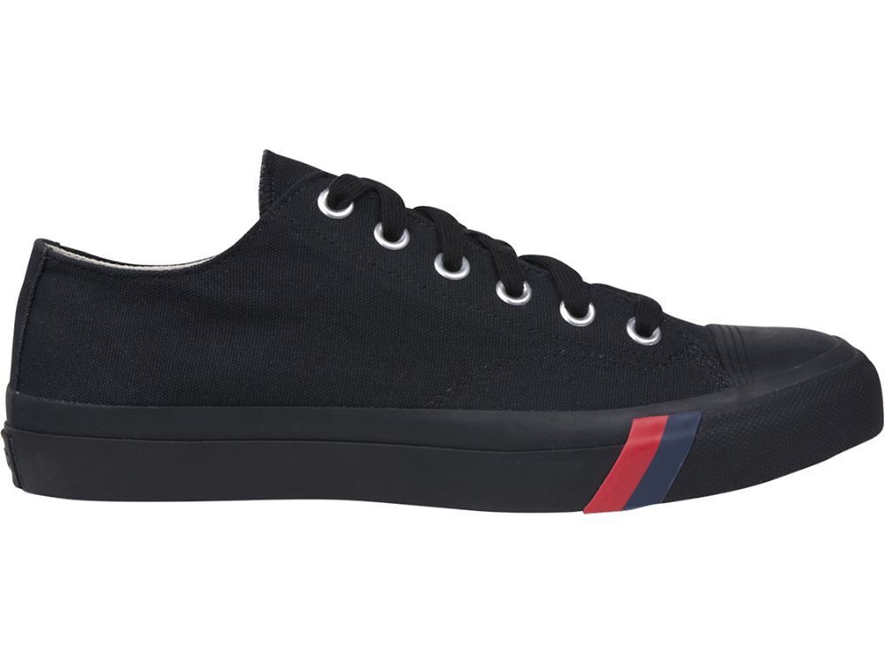 Keds Royal Lo Snøresko Dame Svarte Svarte | NO-46095