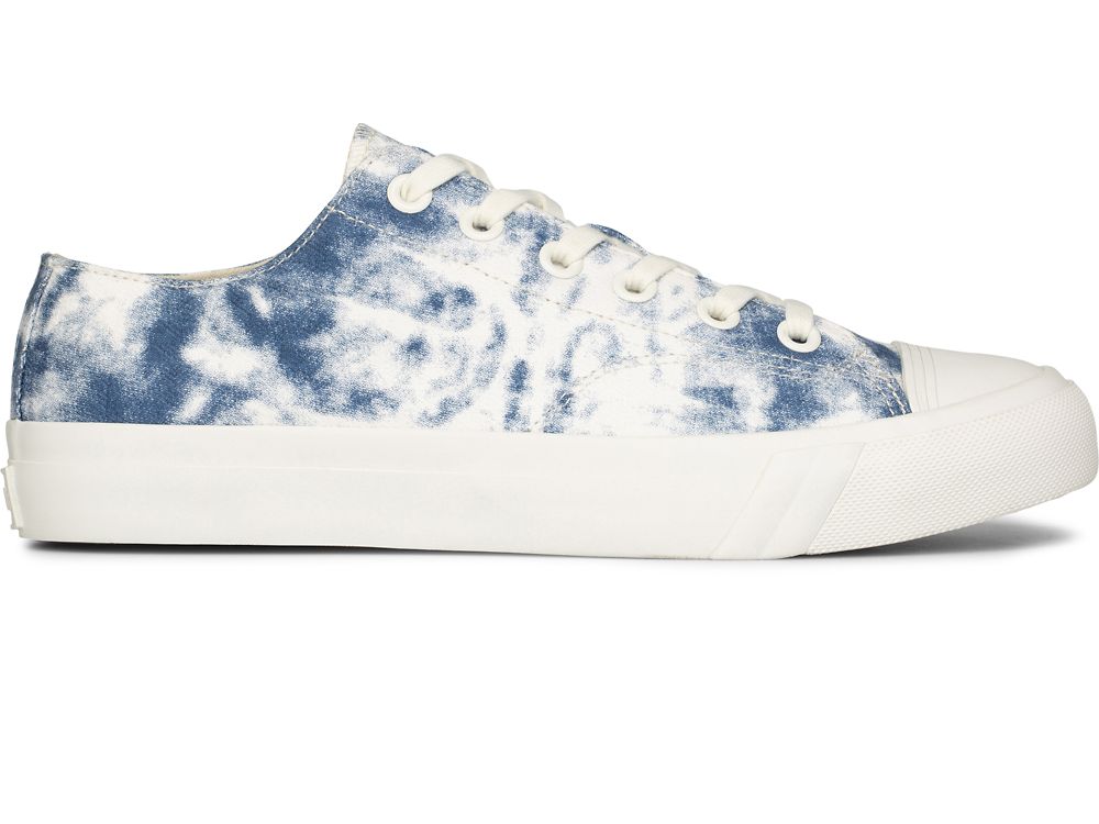 Keds Royal Lo Tiedye Joggesko Herre Marineblå | NO-59676