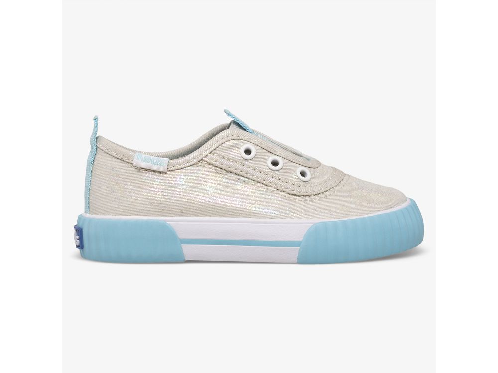 Keds Topkick Washable Slip On Jr SlipOnSneakers Jente Grå Multicolor | NO-31233