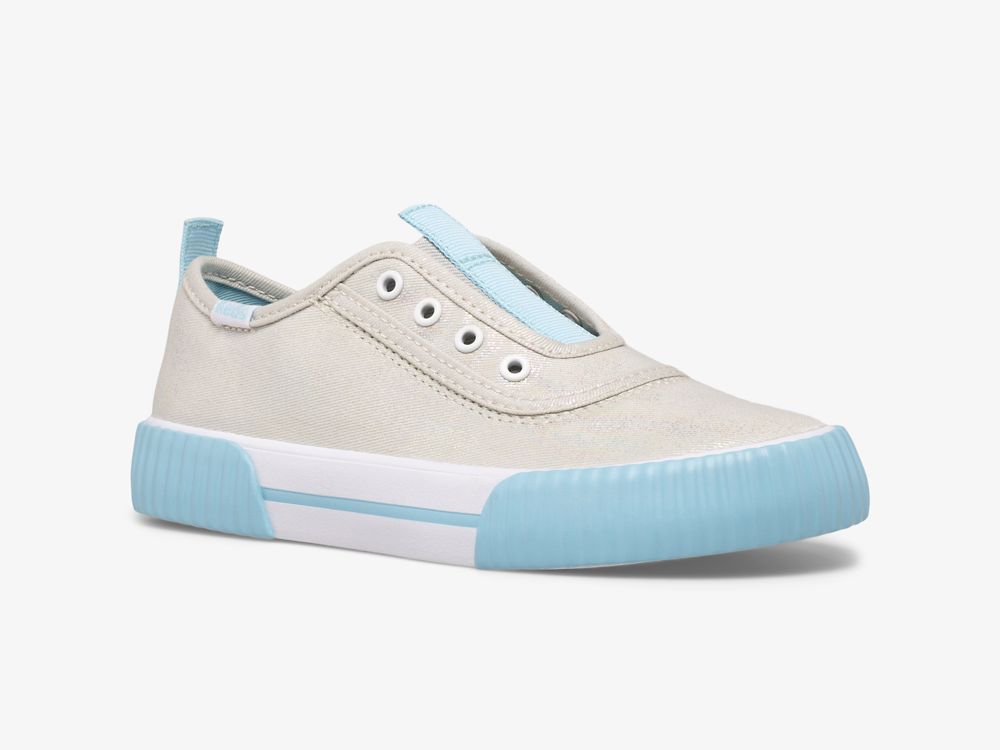 Keds Topkick Washable Slip-On SlipOnSneakers Jente Grå | NO-84741