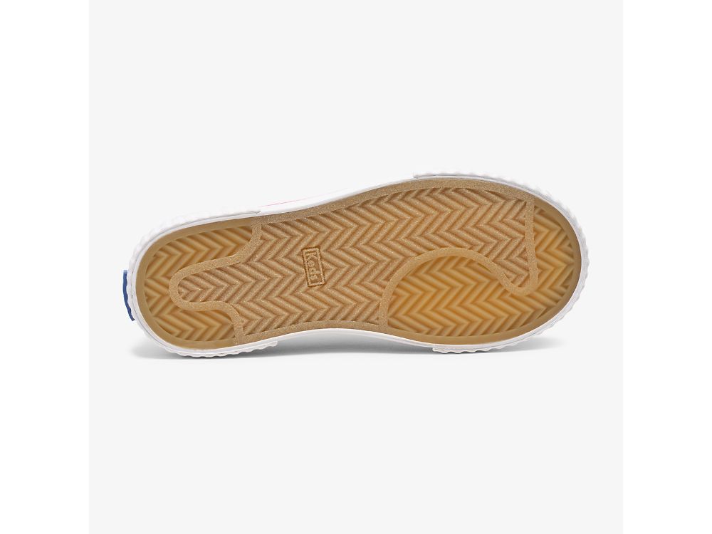 Keds Topkick Washable Slip-On SlipOnSneakers Jente Hvite | NO-94391